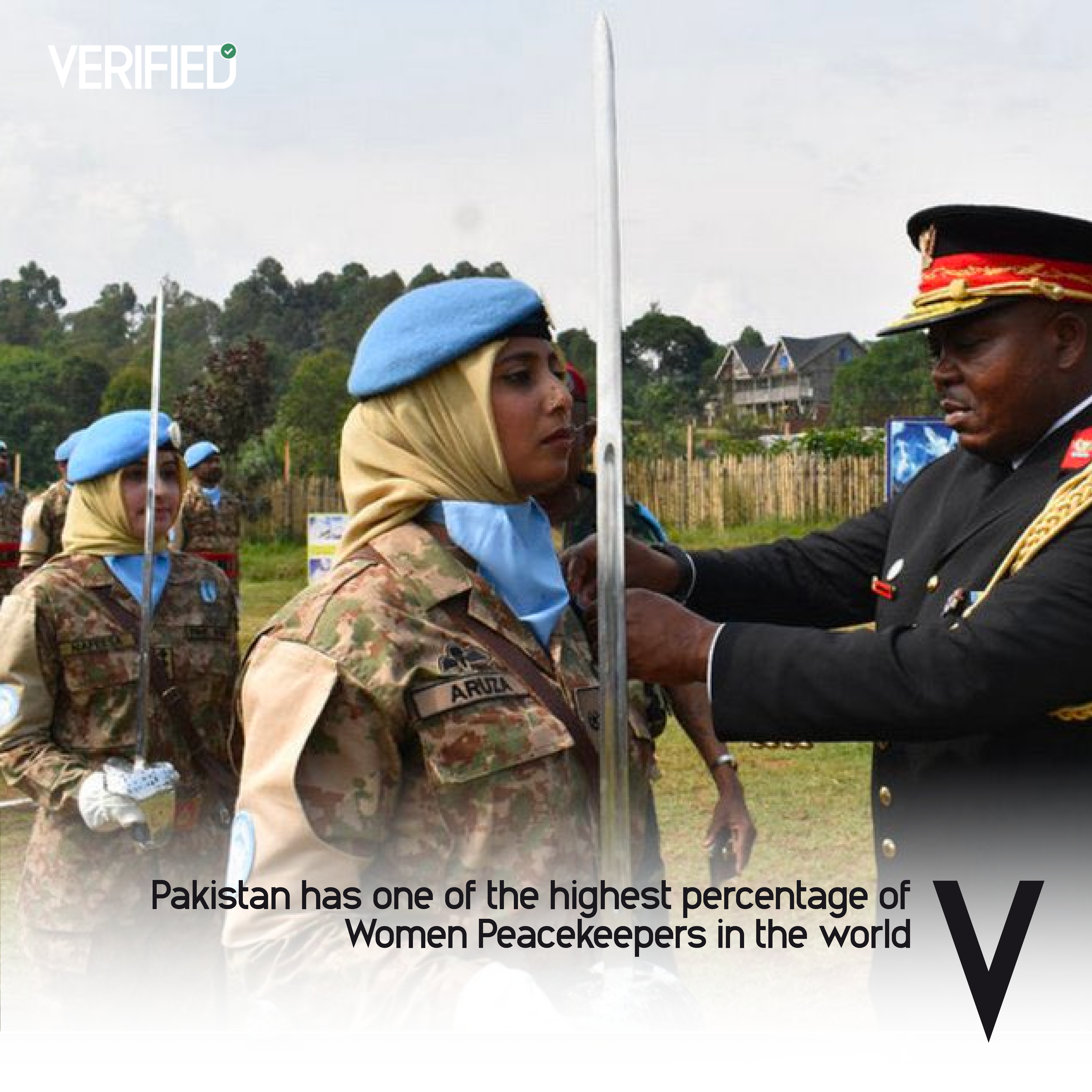 Pakistan has one of the most highest percentage of Women Peacekeepers ...